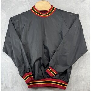 Russell Blank Crewneck Windbreaker Lined Vintage USABlack Men's Size M‎